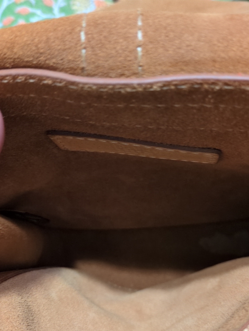 FRYE Classic Tan Leather Crossbody Bag - Women's Shoulder Purse - Picture 5 of 15